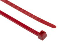 111-60106-lk2a-pa66-rd HellermannTyton Cable Tie, 270mm x 4.6 mm, Red Polyamide 6.6 (PA66), Pk-100