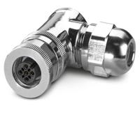 1430433 Phoenix Contact Circular Connector, 5 Contacts, M12 Connector, Socket, Female, IP67, SACC Series