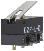 d2f-l-d Omron Hinge Lever Micro Switch, Solder Terminal, 3 A @ 125 V ac, SPDT, IP40