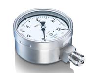 mex5-d30b18 Bourdon Analogue Pressure Gauge 2.5bar Bottom Entry 100mm Outside Diameter