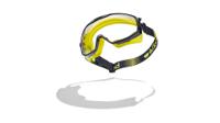 univgn10w Bolle Safety UNIVERSAL, Scratch Resistant Anti-Mist Safety Goggles with Clear Lenses