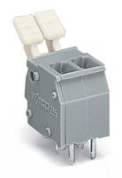 255-402333-000 WAGO 255 Series PCB Connector, 2-Contact, 5/5.08mm Pitch, Through Hole Mount, 1-Row, Cage Clamp Termination