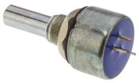 404802692032 TE Connectivity M 100Ω Rotary Potentiometer 1-Gang Panel Mount,
