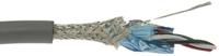 86702cy-sl005 Alpha Wire XTRA-GUARD FLEX Series Data Cable, 2 Pairs, 4 Cores, 0.38 mm², Screened, 22 AWG, 30m, Screened Shield