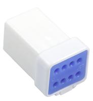 08r-jwpf-vsle-d JST, JWPF Male Connector Housing, 2mm Pitch, 8 Way, 2 Row