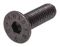 281-518 RS PRO Black, Self-Colour Steel Hex Socket Countersunk Screw, DIN 7991, M6 x 20mm