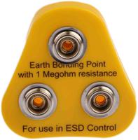 j6103f Vermason ESD Earth Bonding Plug With 10 mm Stud x 3