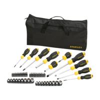 stht0-70887 Stanley STHT0-70887 Phillips; Slotted; Torx Bit Holder & Standard Screwdriver Set, 48-Piece