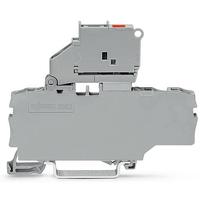 2002-17111000-836 WAGO 2002-1711/1000-836 TOPJOB S Series Grey, 2.5mm², 1-Level, Push In Termination, Fused, ATEX, CSA, IECEx