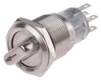 877-1987 RS PRO Selector Switch - (on-on), Illuminated 2 Positions