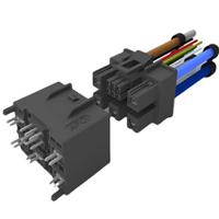 10170709-t01lf Amphenol Communications Solutions 10170709 Series Vertical Surface Mount PCB Connector, 6-Contact, 2-Row, Surface Mount
