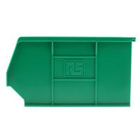 484-4040 RS PRO PP Storage Bin, 240mm x 150mm x 130mm, Green