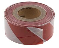 hdh001-005-400 JSP Red/White PE 500m Non-adhesive Barrier Tape