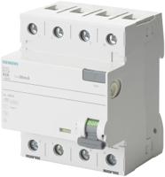 5sv3344-6 Siemens 5SV3 RCCB, 40A, 4 Pole, 30mA, Type A, 400V