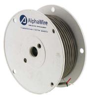 2403c-sl005 Alpha Wire Alpha Essentials Communication & Control Control Cable, 3 Cores, 0.35 mm² 22 AWG, Screened, 30 m, Grey