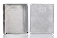 1590bb Hammond 1590 Series Natural Die Cast Aluminium Enclosure, IP54, Natural Lid, 119.5 x 94 x 34mm