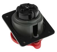 0-522-24 Legrand Red Panel Mount 3P + N + E Socket Socket, Rated At 16A