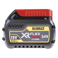 dcb546-xj DeWALT DCB546-XJ 6Ah 54V Power Tool Battery, For Use With 18V XR & 54V XR FLEXVOLT Tool