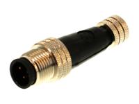 1200330001 Brad from Molex 4 Pole M8 Socket to 4 Pole M12 Plug Adapter