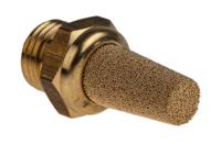 t40c2800 Norgren T40 Bronze 10bar Pneumatic Silencer, Threaded, G 1/4 Male