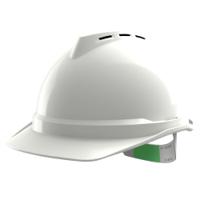 gv411-0000000-000 MSA Safety V-Gard 500 White Safety Helmet, AdjustableVentilated