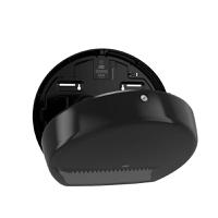 554008 Tork Black Plastic Toilet Roll Dispenser, 133mm x 360mm x 437mm
