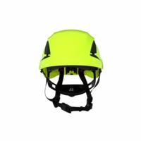 7100175537 3M X5000 Green Helmet with Chin Strap, AdjustableVentilated