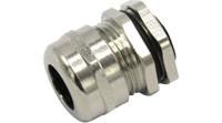 rnd-465-00404 RND RND 465 Series Natural Nickel Plated Brass Cable Gland, M25 Thread, 11mm min., 16mm max., IP68