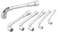 93-sdj6 SAM Hex Tubular Box Spanner Set, 6 Pieces, 7 → 17 mm Tip