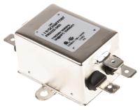 fn332z-3-05 Schaffner, FN332Z 3A 250 V ac 400Hz, Chassis Mount EMI Filter, Tab, Single Phase
