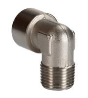 176-1088 RS PRO Fitting, 90° Threaded Fitting, Male R 1/2in to Female R 1/2in