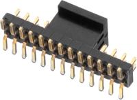 623350235521 Wurth Elektronik WR-PHD Series Straight Surface PCB Header, 50 Contact(s), 1.27 mm Pitch, 2 Row, Unshrouded