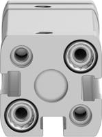 adngf-12-40-p-a Festo Pneumatic Compact Cylinder - 554211 12 mm Bore, 40 mm ADNGF-12-40-P-A Series, Double Acting Acting