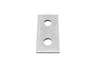176-6912 Hot Dipped Galvanised Rectangular Bracket 2 Hole, 14mm Holes, 40 x 84 x 5mm