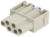 09140062733 HARTING Heavy Duty Power Connector Module, 16A, Female, Han-Modular Series, 6 Contacts