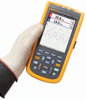 fluke-125buk Fluke 125B ScopeMeter 120B Series, 40MHz Handheld Oscilloscope, 2 Analogue Channels - RS Calibrated