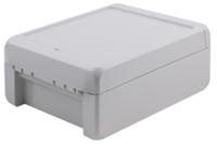 96013225-b-141306-pc-v0-7035 Bopla Bocube Series Light Grey Polycarbonate Enclosure, IP66, IP68, IK07, Light Grey Lid, 151 x 125 x 60mm