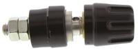 930103100 Hirschmann Test & Measurement 35A, Black Binding Post With Brass Contacts and Nickel Plated