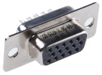 09561004715050 HARTING 15 Way Cable Mount D-sub Connector Socket, 2.29mm Pitch