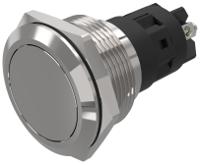 82-61522000 EAO 82 Series Push Button Switch, Latching, Panel Mount, 22.3mm Cutout, SPDT, 240V, IP65, IP67