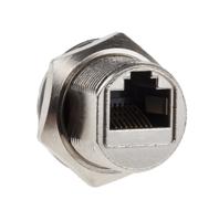 311-401 Lumberg Female RJ45 Connector, Panel Mount Straight 1 Port 8 -Way