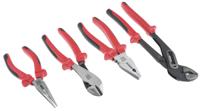 668-5880 RS PRO 4-Piece Plier Set, 250 mm Overall