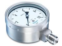 mex5-d31b31 Bourdon G 1/2 Analogue Pressure Gauge 100bar Bottom Entry 100mm Outside Diameter