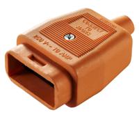 nc102o Masterplug 2 Pole Cable Mount Female, Male Mains Inline Connector Rated At 10A