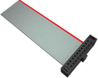 ffsd-07-d-0200-01-n Samtec FFSD Series Flat Ribbon Cable, 14-Way, Tiger Eye IDC to Tiger Eye IDC