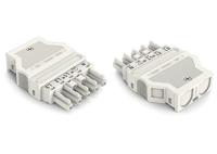 770-425 WAGO 770 Series Lighting Connector, 5-Pole, Female, 5-Way, Cable Mount, 25A