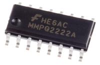 mmpq2222a onsemi MMPQ2222A Quad NPN Transistor, 500 mA, 40 V, 16-Pin SOIC