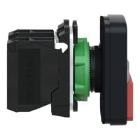 xb5aw73731b5 Schneider Electric Harmony XB5 Series Illuminated Push Button, Push-Push, Panel Mount, 22mm Cutout, SPDT, 24V, IP66,