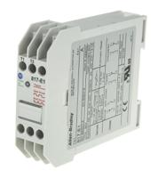 817-e1 Allen Bradley Temperature Monitoring Relay, DPST, DIN Rail