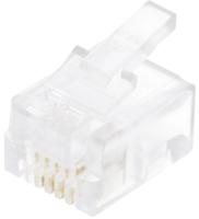 940-sp-3046 Bel-Stewart 940-SP Series Male RJ14 Connector, Cable Mount, Cat3, UTP Shield Straight 6P/4C -Way